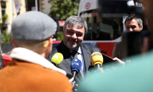 Rueda de prensa de la línea de Serradells